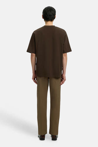 T-shirt (korte mouwen) bruin - SELECTED