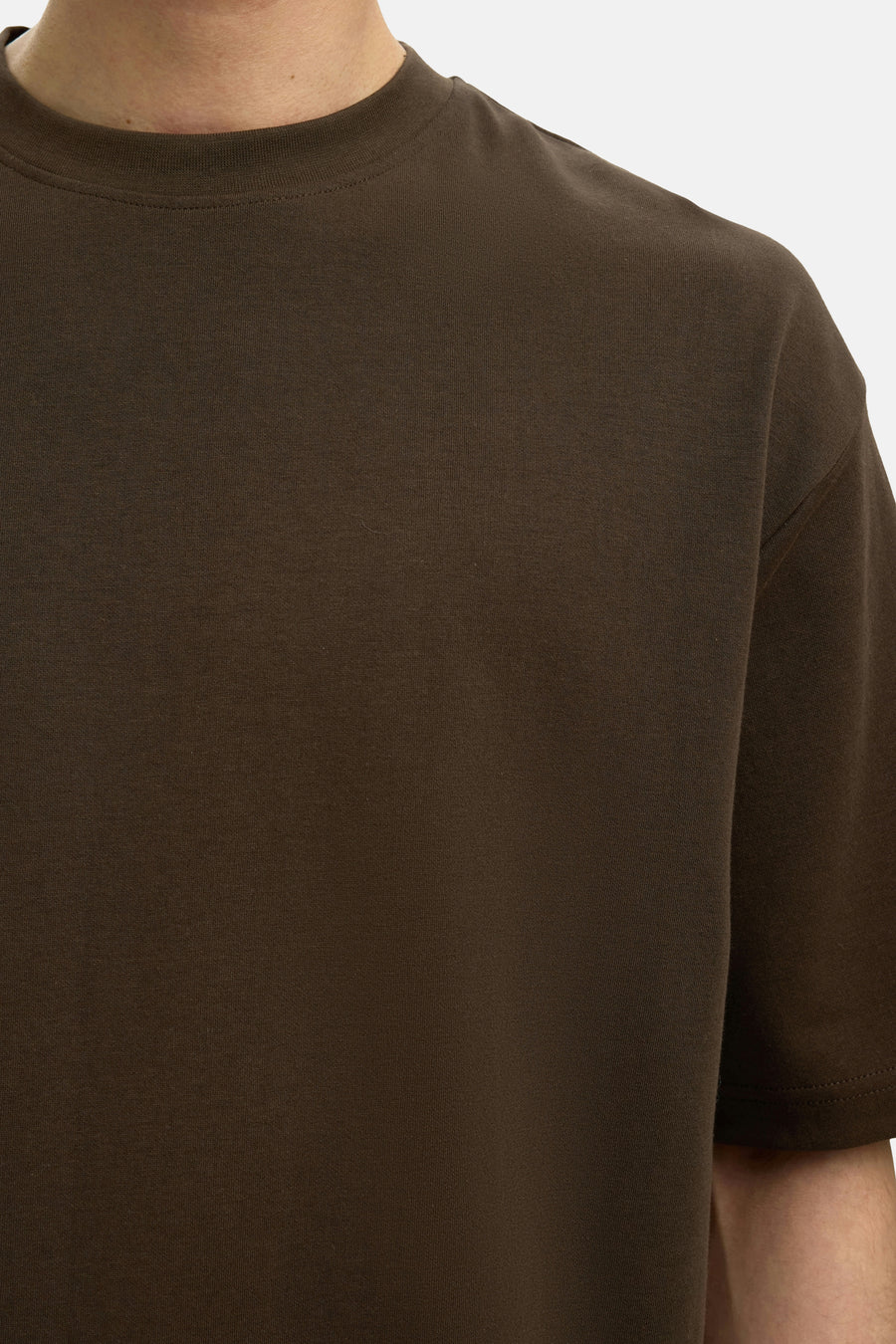 T-shirt (korte mouwen) bruin - SELECTED