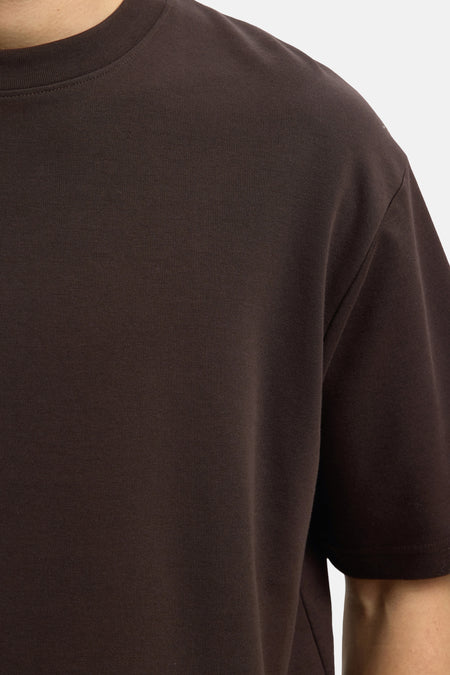 T-shirt (korte mouwen) Bruin - SELECTED