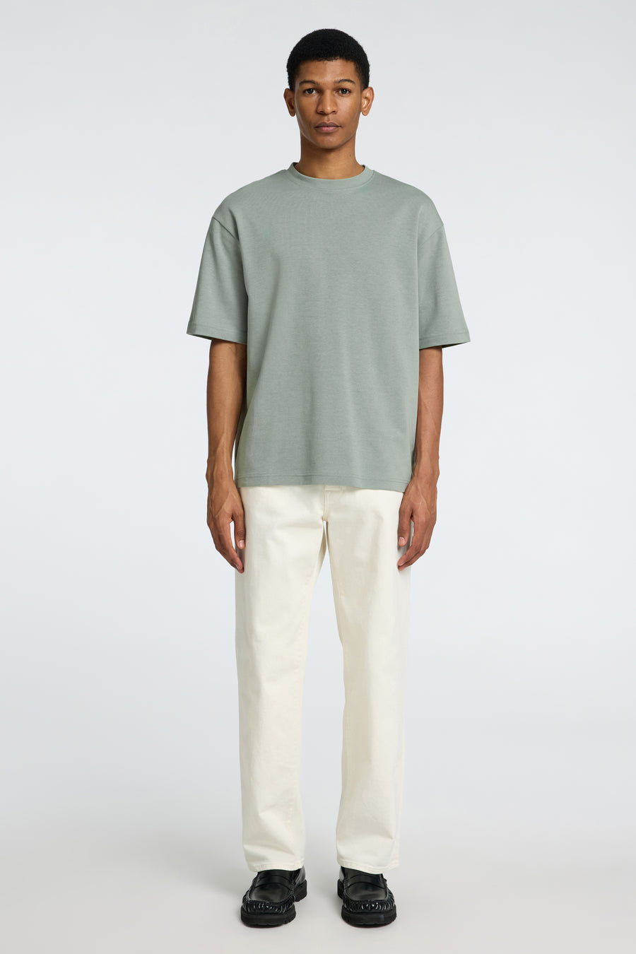 SLHLOOSEOSCAR SS O-NECK TEE NOOS