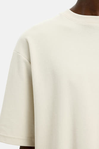 T-shirt (korte mouwen) ecru - SELECTED