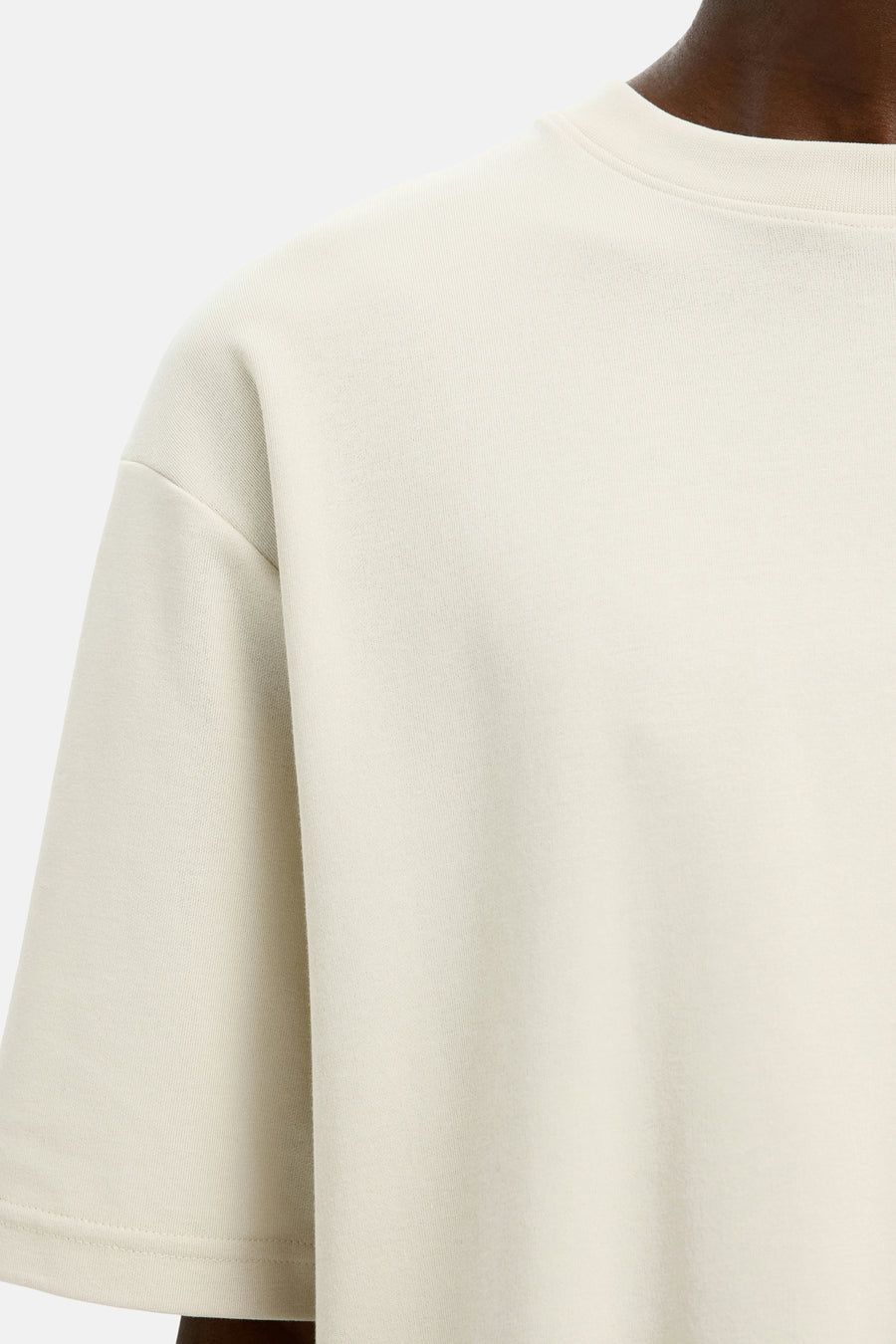 T-shirt (korte mouwen) ecru - SELECTED