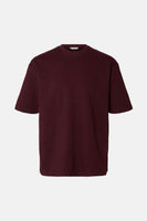 SLHLOOSEOSCAR SS O-NECK TEE NOOS