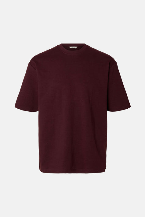 SLHLOOSEOSCAR SS O-NECK TEE NOOS