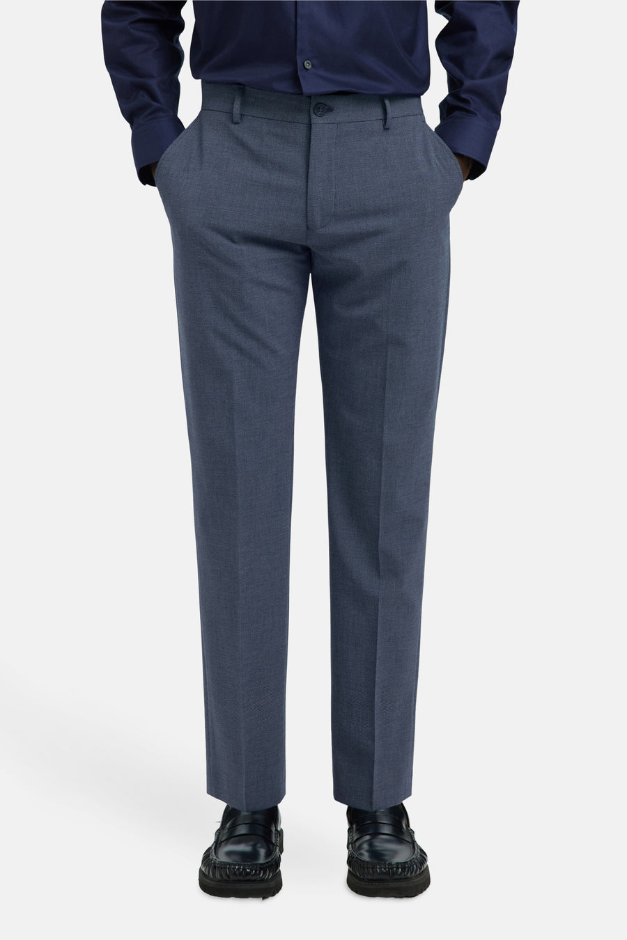 Kostuumbroek - blauw - SELECTED