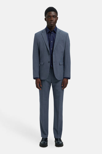 Kostuumbroek - blauw - SELECTED