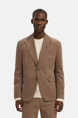 Blazer - bruin - SELECTED