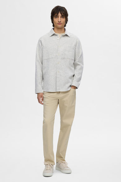 Hemd (lange mouwen) Grijs - SELECTED