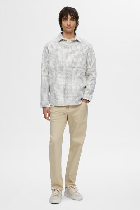 Hemd (lange mouwen) Grijs - SELECTED