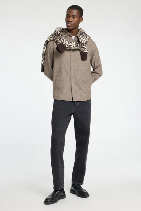 Hemd (lange mouwen) Bruin - SELECTED