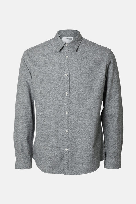Hemd (lange mouwen) Grijs - SELECTED