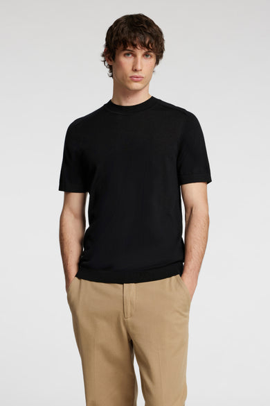 SLHTRAY SS KNIT MERINO CREW NECK NOOS