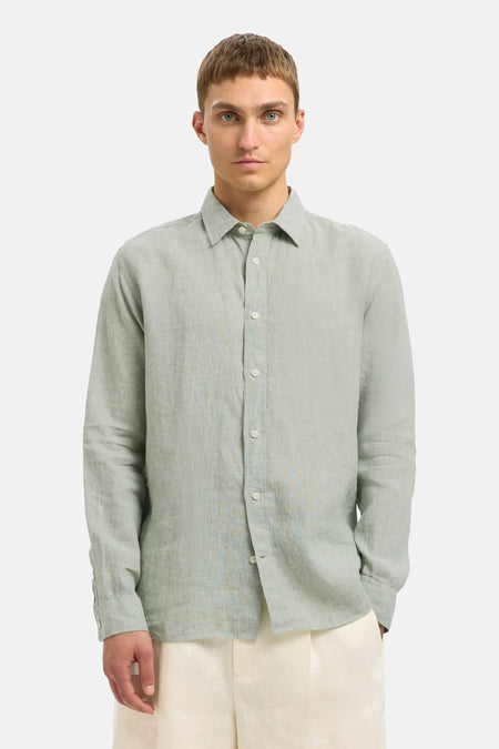 Chemise à manches longues - vert