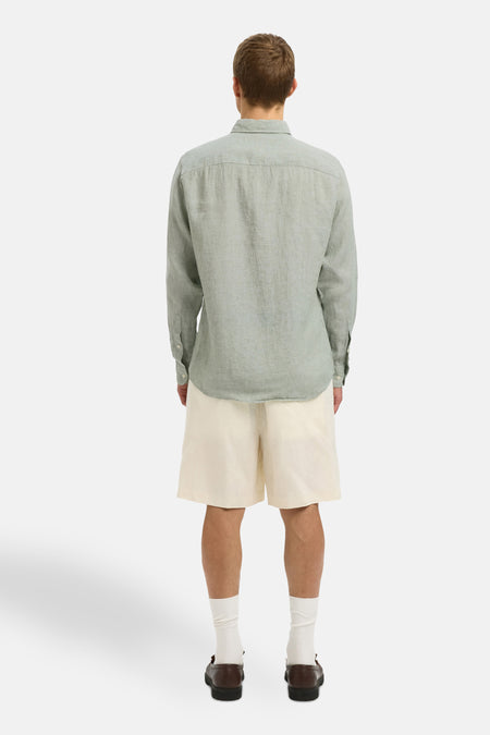 Chemise à manches longues - vert