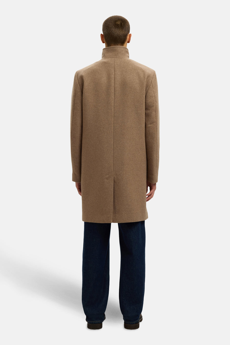 Manteau - brun - SELECTED