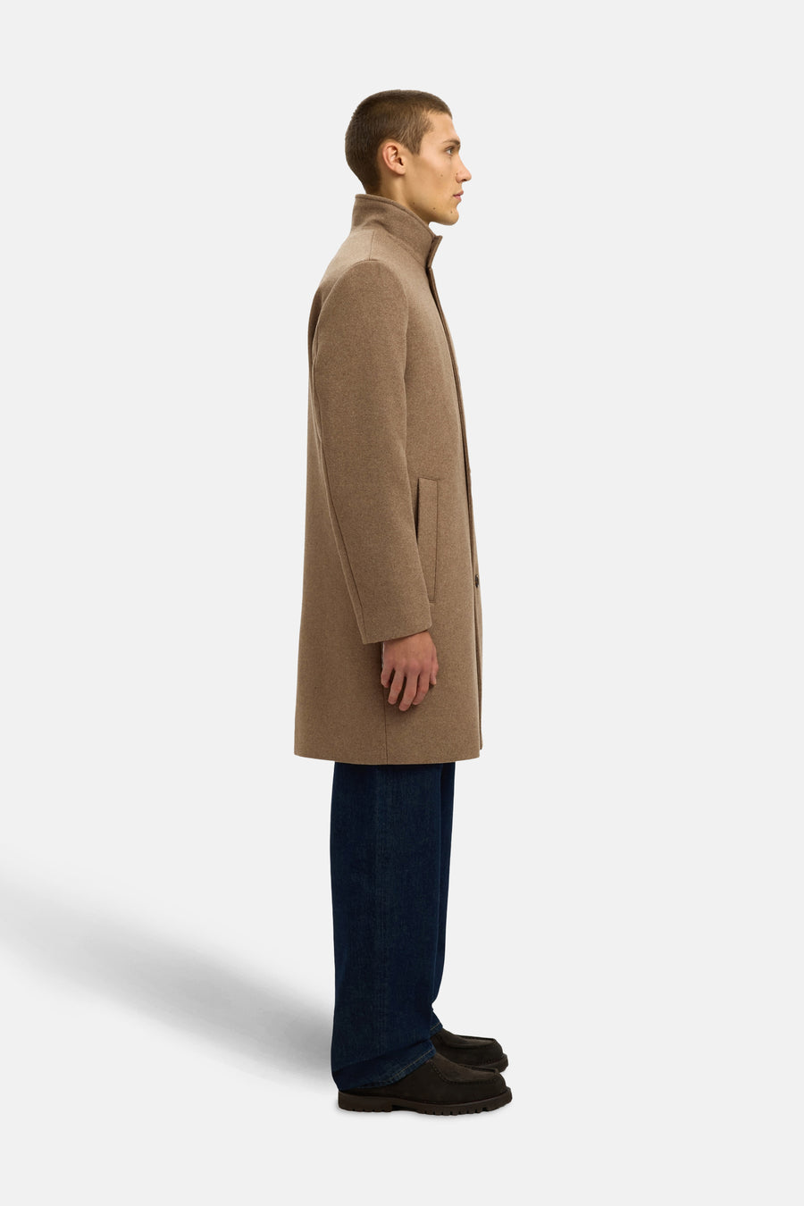 Manteau - brun - SELECTED