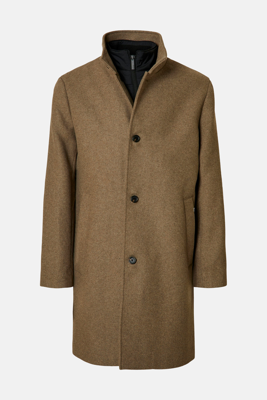 Manteau - brun - SELECTED