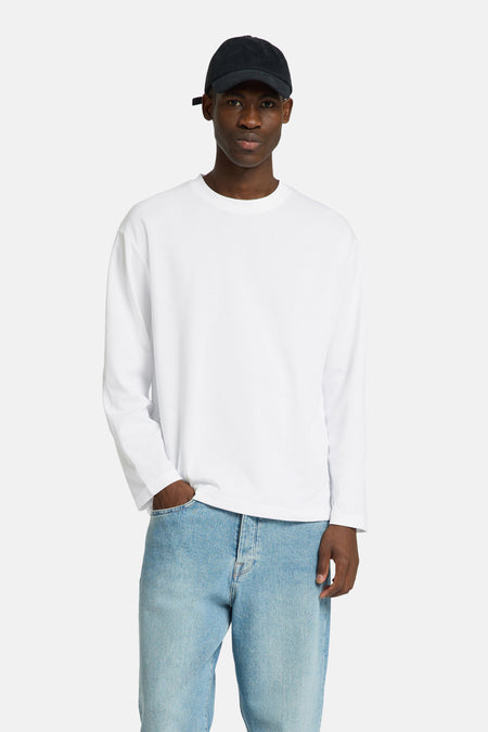 T-shirt (lange mouwen) Wit - SELECTED