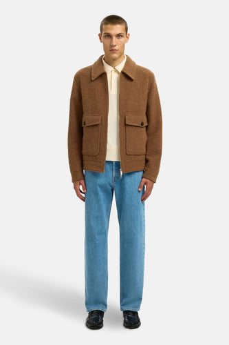 Korte jas - bruin - SELECTED