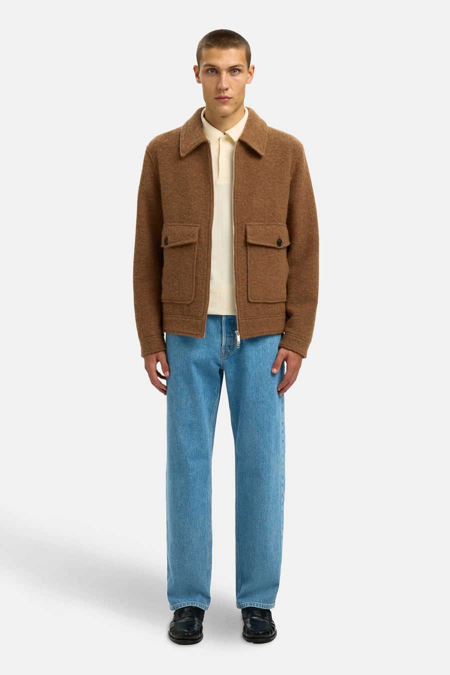 Korte jas - bruin - SELECTED