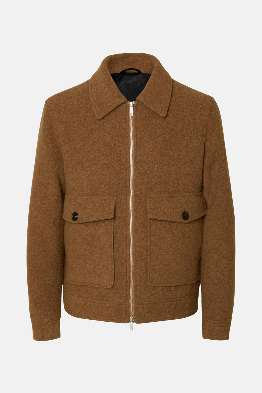 Korte jas - bruin - SELECTED