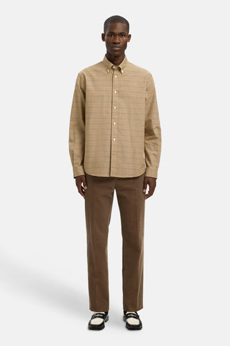 Hemd met lange mouwen - bruin - SELECTED - 6