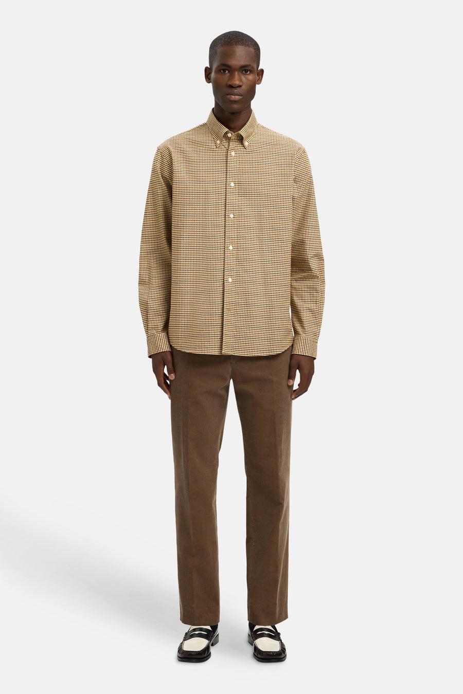 Hemd met lange mouwen - bruin - SELECTED - 3