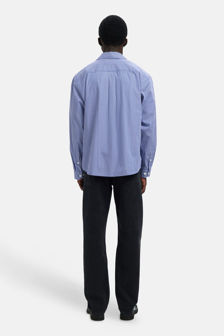 Chemise à manches longues - bleu - SELECTED