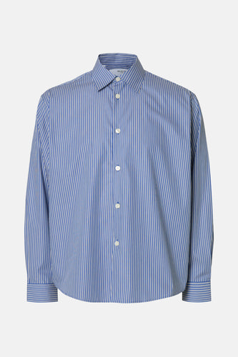 Chemise à manches longues - bleu - SELECTED