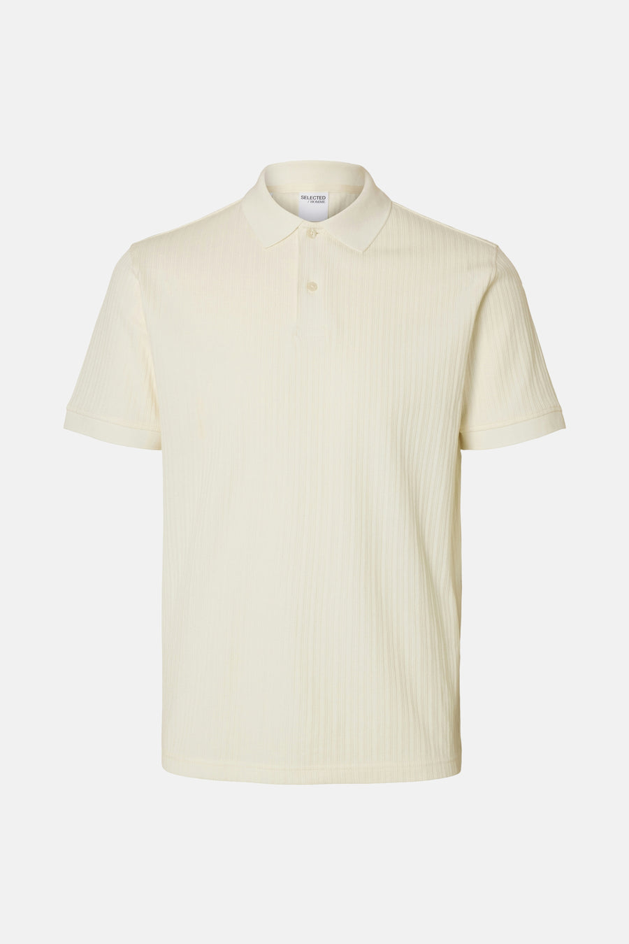 Polo à manches courtes - écru - SELECTED