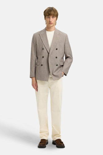 T-shirt à manches courtes - écru - SELECTED