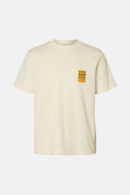 SLHGEORGE GRAPH SS O-NECK TEE
