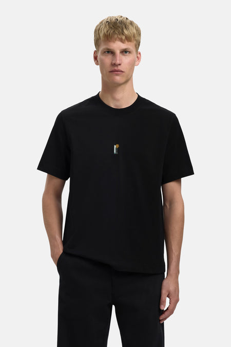 T-shirt met korte mouwen - zwart