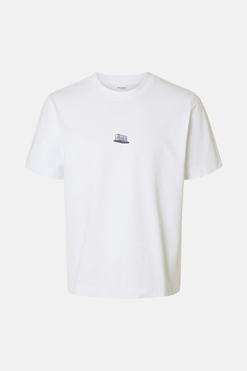 T-shirt met korte mouwen - wit