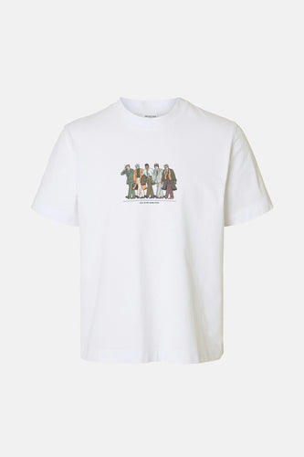 T-shirt à manches courtes - blanc - SELECTED