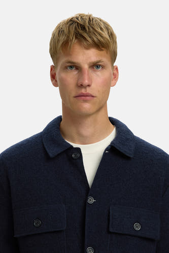 Hemd (lange mouwen) blauw - SELECTED