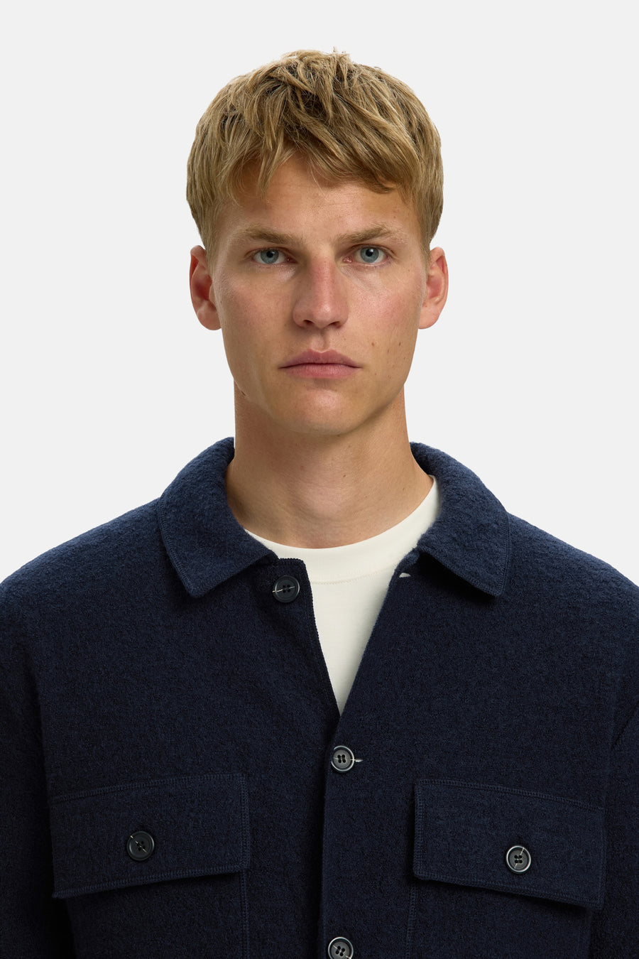 Hemd (lange mouwen) blauw - SELECTED