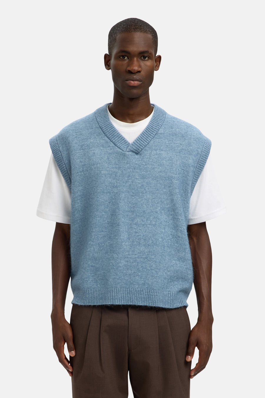 Debardeur blauw - SELECTED