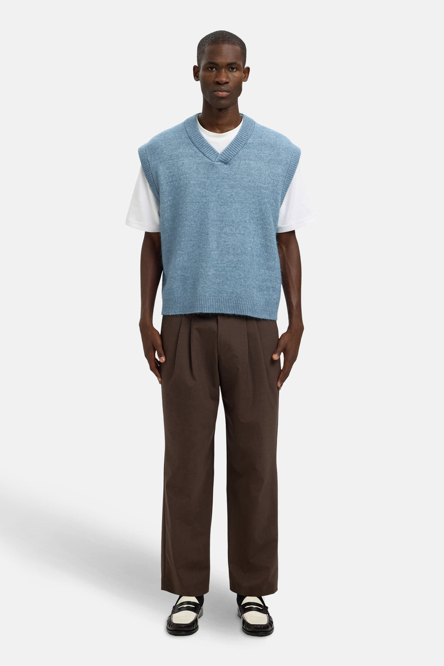 Debardeur blauw - SELECTED