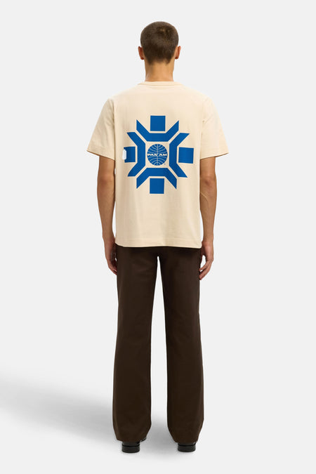 T-shirt met korte mouwen - beige