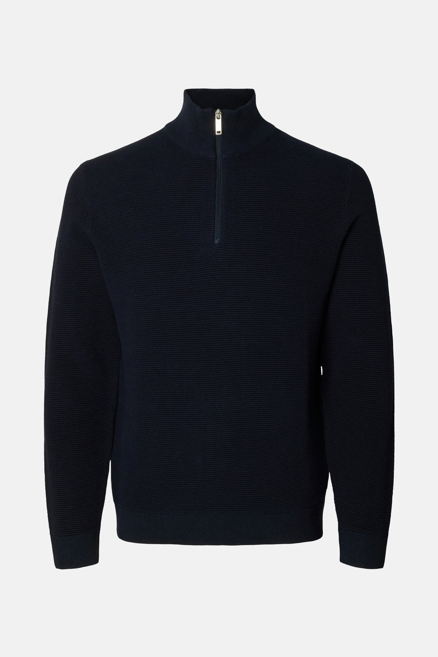 Pull met ronde hals - Donkerblauw - SELECTED
