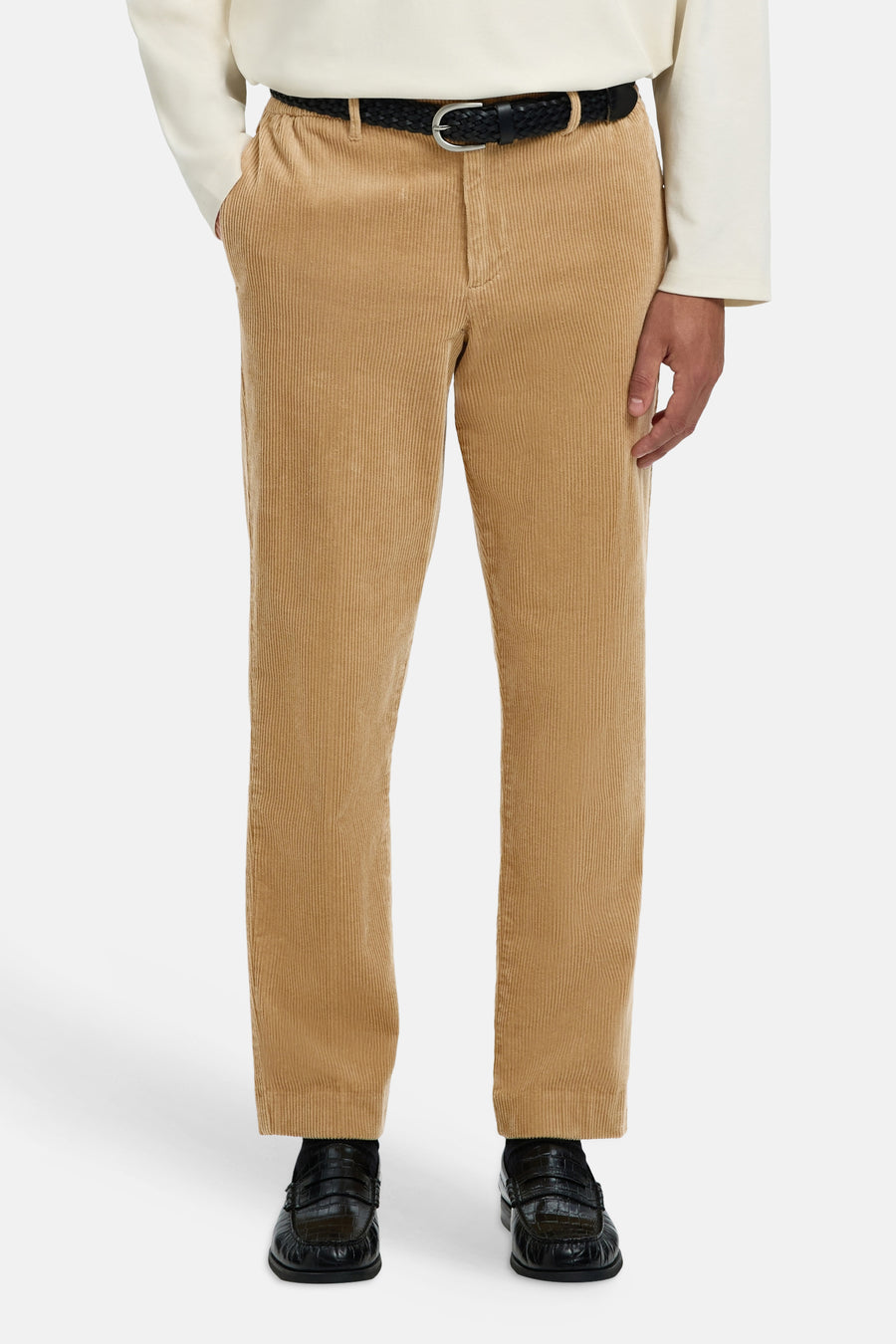 Broek beige - SELECTED