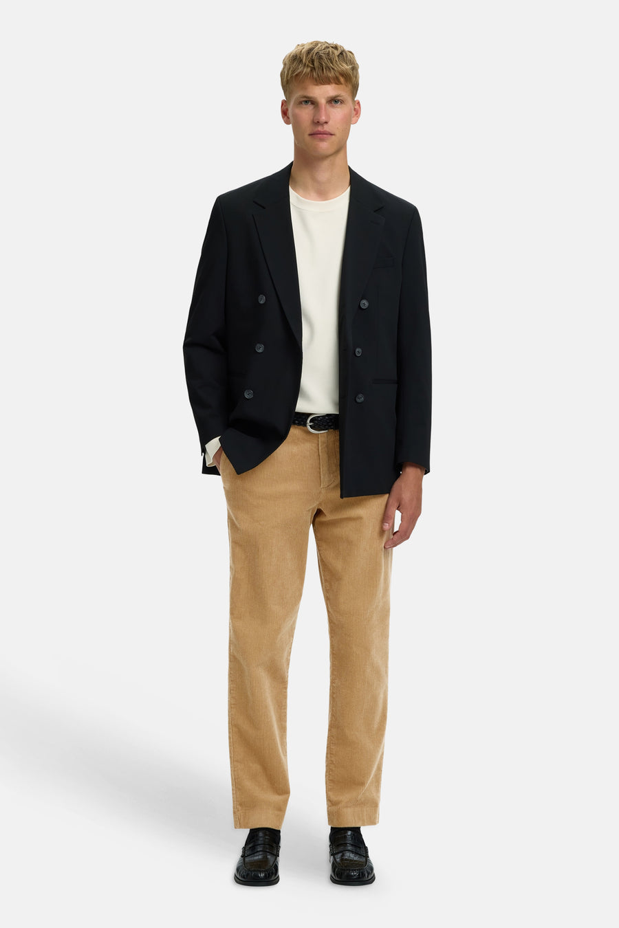 Broek beige - SELECTED