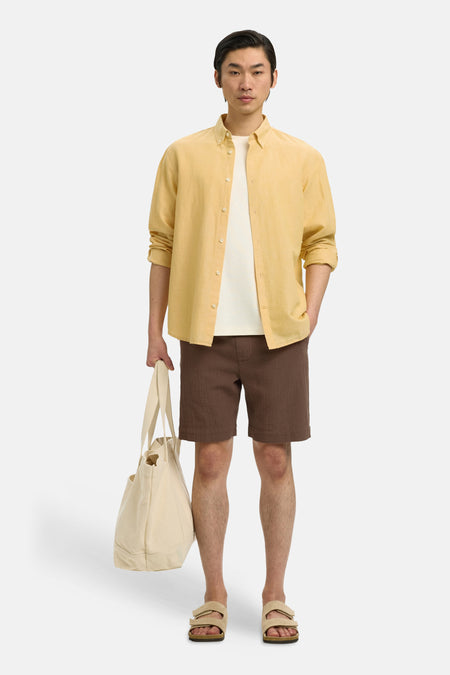 Chemise (manches longues) jaune - SELECTED