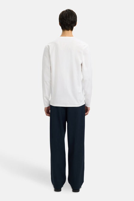 T-shirt met lange mouwen - wit