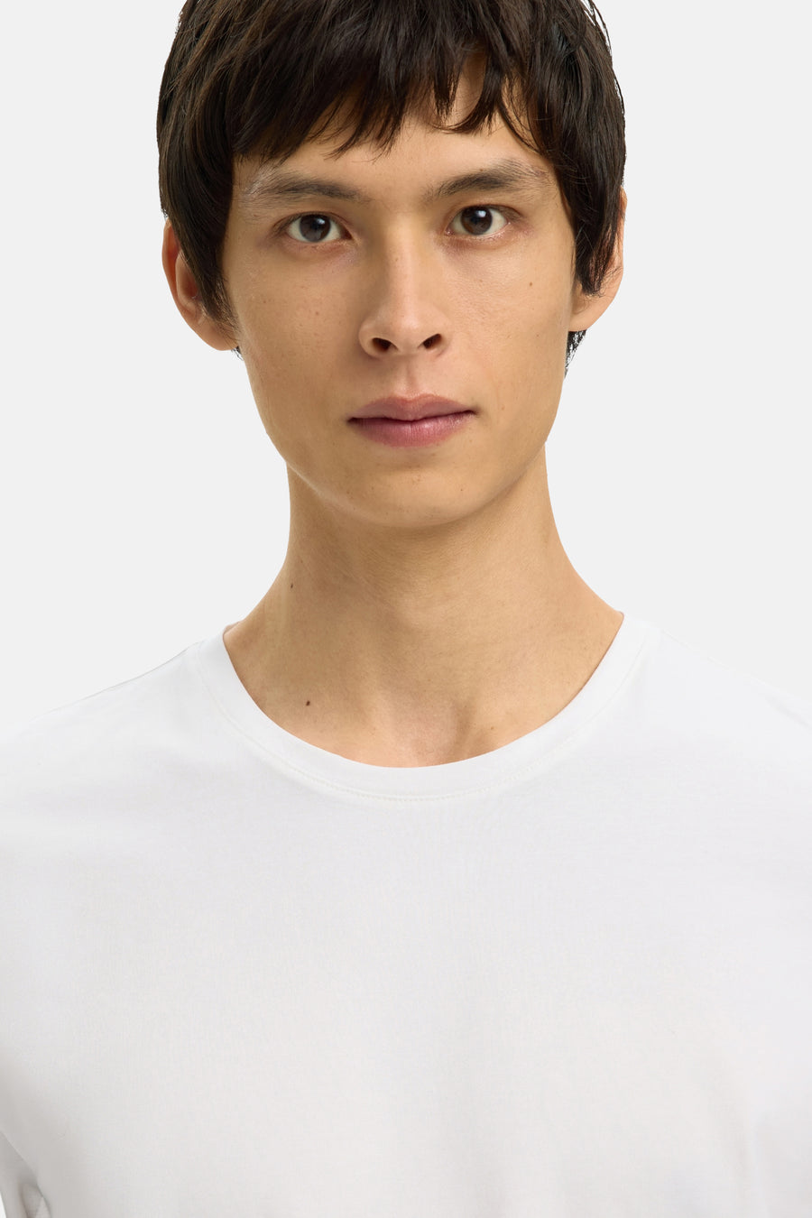 T-shirt à manches longues - blanc - SELECTED