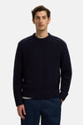 Pull col O bleu - SELECTED
