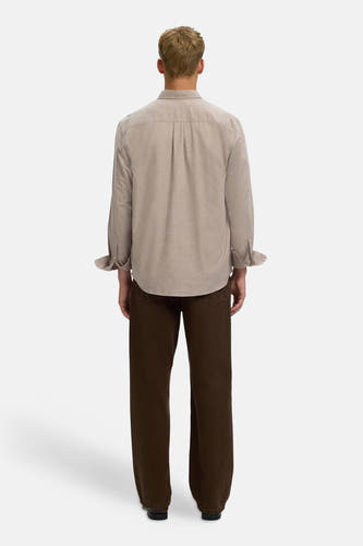 Hemd (lange mouwen) beige - SELECTED