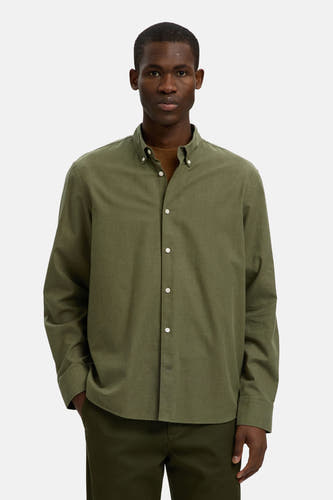 Hemd (lange mouwen) groen - SELECTED