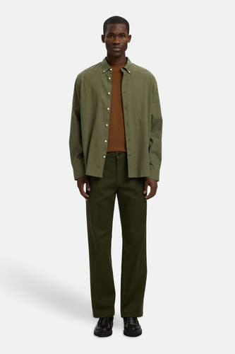 Hemd (lange mouwen) groen - SELECTED